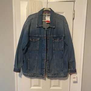 Free People Oversized Jean Jacket